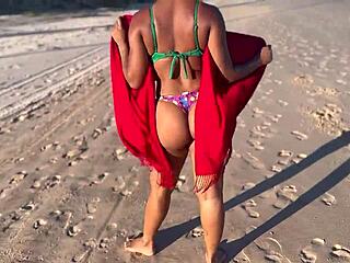 Latina Girl Met On Beach Taken To Dunes