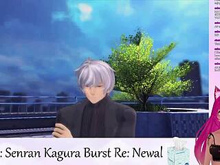 vtuber lewdneko dives into senran kagura burst gameplay