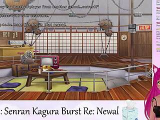 vtuber lewdneko dives into senran kagura burst gameplay