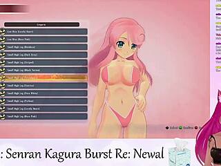 vtuber lewdneko dives into senran kagura burst gameplay