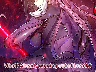 i'm training stamina with scathach in fate go hentai joi pov