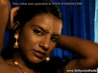 Bollywood indian milf intensely teases with nude striptease and seductive dancing