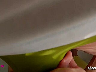 Learning dick sucking from my cute girlfriend with big nipples.