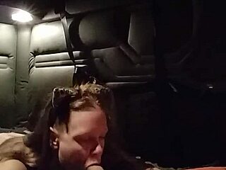 Kitty Teases With Blowjob And Buttplug In BDSM Play