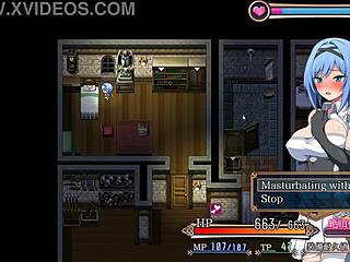 lets play nightmare knight with my sexy paladin masturbating