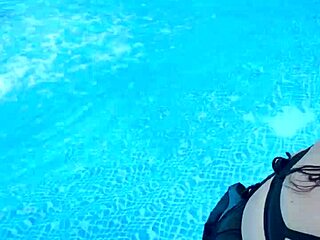 Titty Action In The Pool With Big Natural Tits