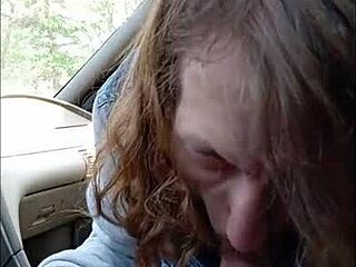 Buddy Had Some Extra Time, Met For Blowjob And Deepthroat.