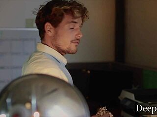 Deeper Abigail Mac Fucks Her Young 18+ Employee In The Bathroom