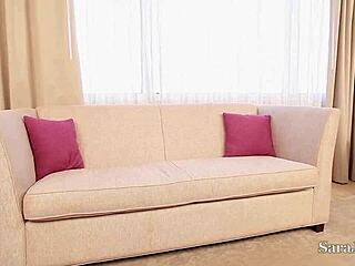 sara jay loves cunnilingus before riding cowgirl style. she takes that pounding hard until cum spills!