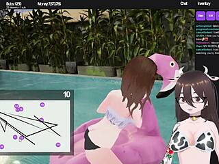 Hot tub simulator for being a streamer