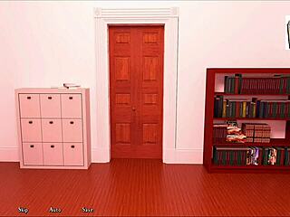 passionate kissing isabella in library route 44!