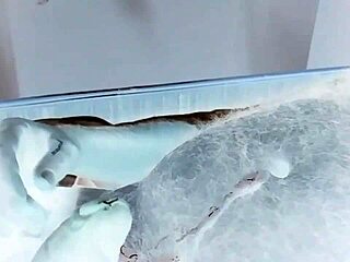 Feel this mature italian's hard cock during masturbation