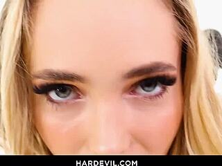 athena fleurs enjoys anal and gaping with big cock