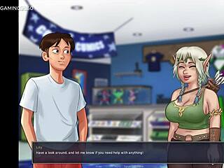 Horny Milf Landlady Seduces Him