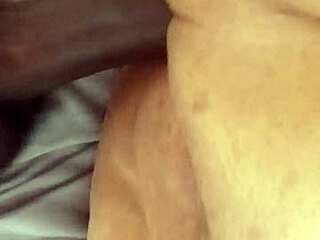 BBW Moans on Big Black Cock Outdoors