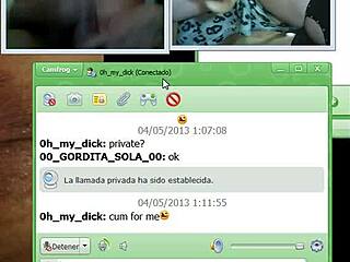 Negro anaconda masturbates with prostitute on webcam and she cums asking for more!