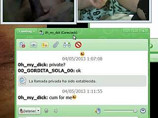 Negro anaconda masturbates with prostitute on webcam and she cums asking for more!