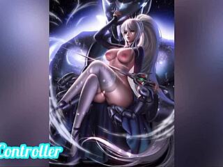 weiss from rwby in a fun compilation with kisses 😊