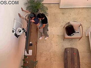 Two Hot Colombian Lesbians Fucking Hard On Vacation!