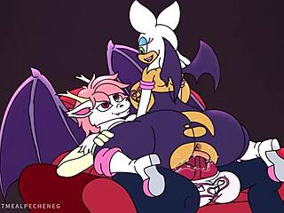 Rouge the Bat Rides on Biscuits