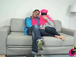 Pregnant woman in casting fucks latino with monster cock!