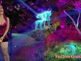 Joy Enjoys Cum Eating In POV Financial Domination Scene With Strapon And Jerk Off Instructions