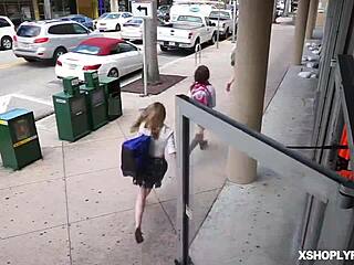 Izzy Lush Pleasures Officers Ricky Spanish And Lily Lane In Office