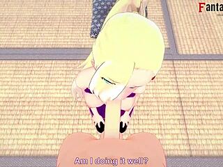 Ino Yamanaka Gives Intense Blowjob In Naruto Hentai With Big Tits And Ass