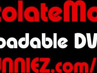 Layla Monroe performs striptease, ripping clothes to reveal big ass and huge tits.