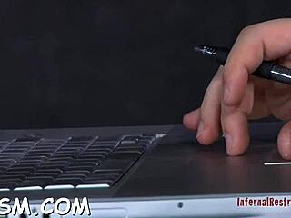 Blonde Babe's Bondage Play! Is She Ready for Hardcore Toy Action?