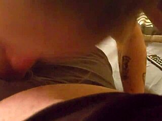 The Hatchers enjoy deepthroat blowjobs in their intimate moments