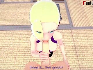 Ino Yamanaka Gives Intense Blowjob In Naruto Hentai With Big Tits And Ass