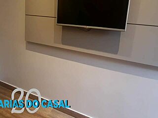 Blonde milf wife surprises tv technician in motel for anal fun 😏