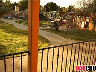 Stepdaughter Blowjob POV with Petite 18+ Teen Sucking Big Cock