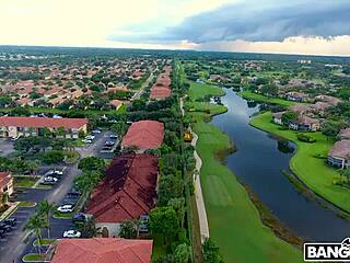 my brunette latina step sister performs as cam girl with deepthroat and creampie.