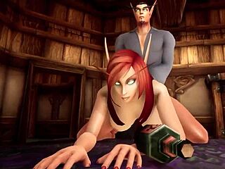 Hot Elf MILF's Passionate Night