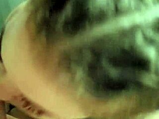 Hot Brunette with Pigtails Gives Me a Wild Blowjob in My RV