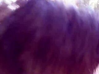 Petite Latina Sucks Huge Cock and Swallows Cum by Riverfront