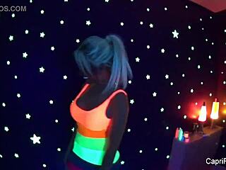 Hey, check Capri Cavanni and Jayden Jaymes behind the scenes fun!