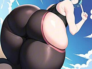 Wow, Check Those Big Booty Cheeks!