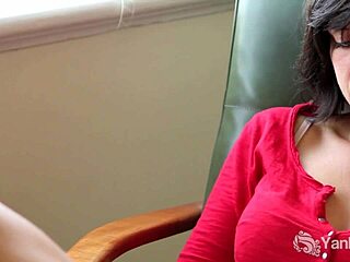 Liandra Dahl, the tattooed American babe, reaches climax through intense masturbation in this solo scene, her body trembling with orgasm.