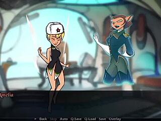 once upon a time, tinkerbell had lesbian adventures with small tits in hentai