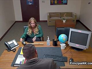 Bitchy Soccer Mom Pounded Hard by Head Teacher at Office