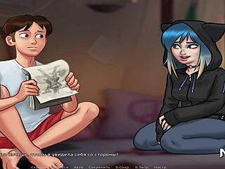 Summertime Saga stripped scene 79