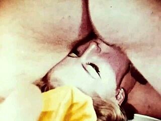 Vintage Sixties Swinging Threesome With Hairy Participants