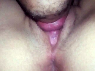 Amateur Husband Licks His Wife's Delicious Pussy Passionately