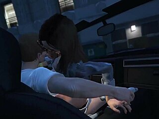 Gta 5 Online Character Gets Suggestive Hooker Service With Sex In Car Game