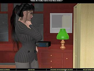 i play with my shaved pussy at the office