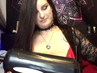 Camgirl Vlog 3 teases with new fuck machine