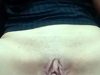 Woman Punishes Her Shaved Pussy with Intense Fingering Masturbation.